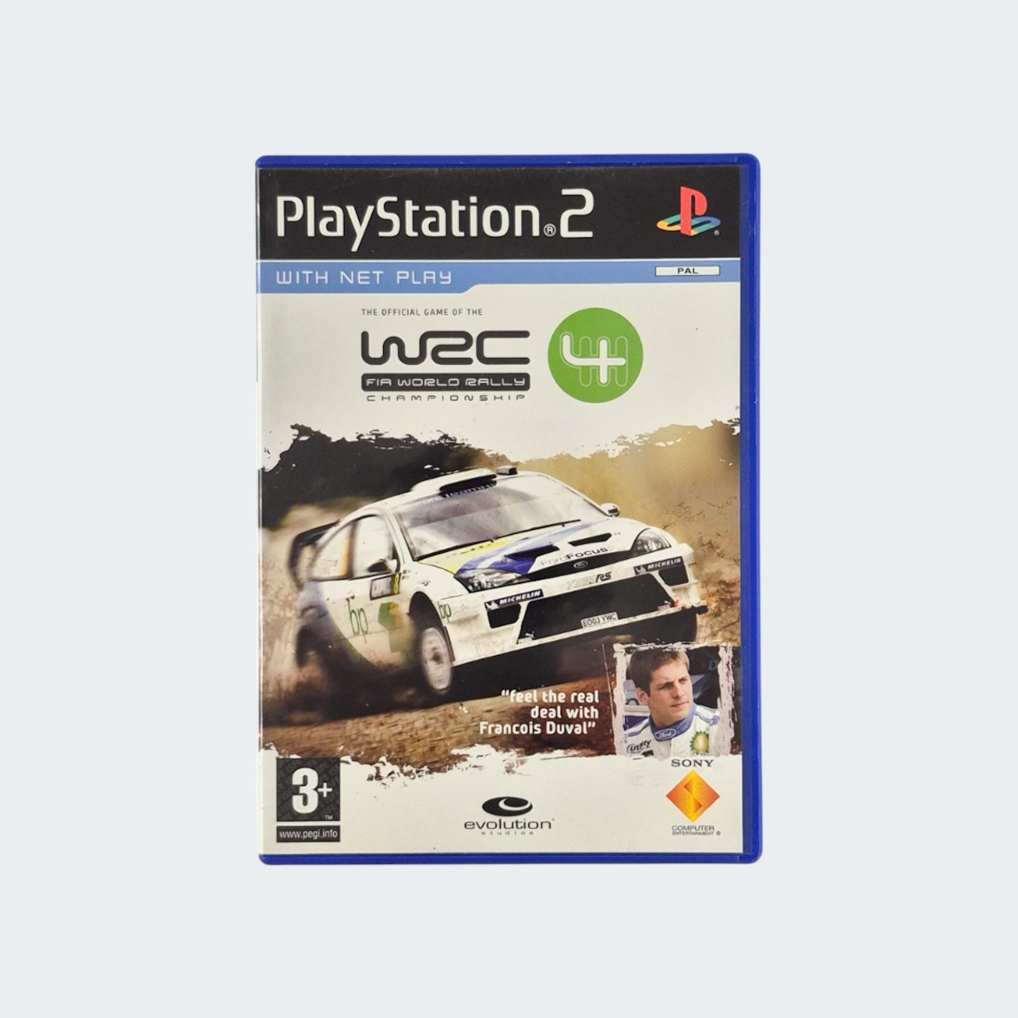 WRC 4: The Official Game of the FIA World Rally Championship Playstation 2