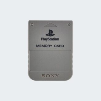 PlayStation 1 memory card grijs