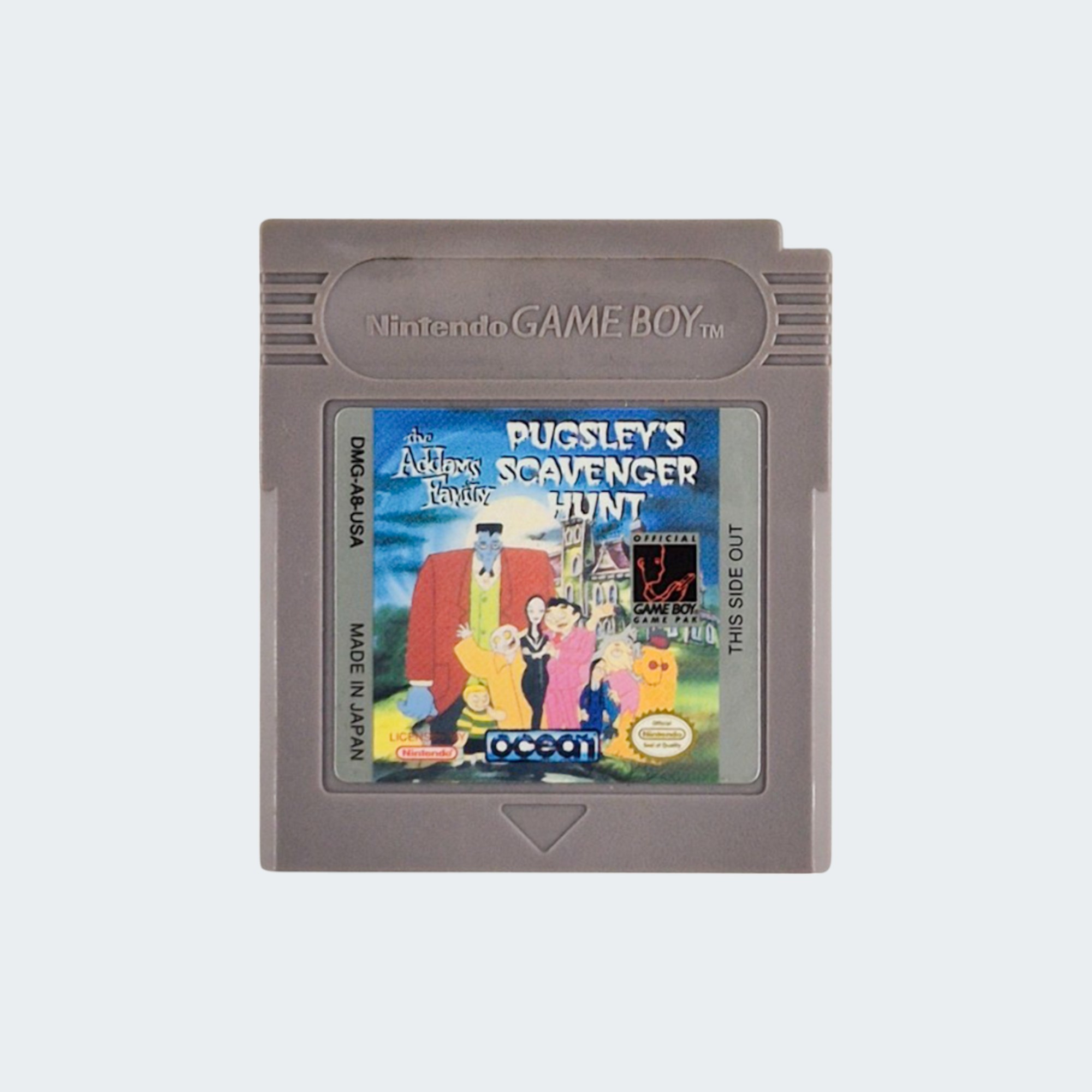 The Addams Family: Pugsley’s Scavenger Hunt Game Boy