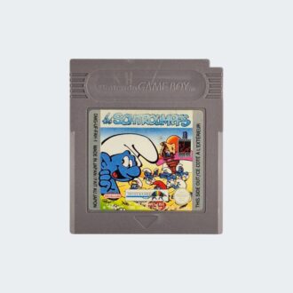 Les Schtroumpfs (De Smurfen) Game Boy labelschade