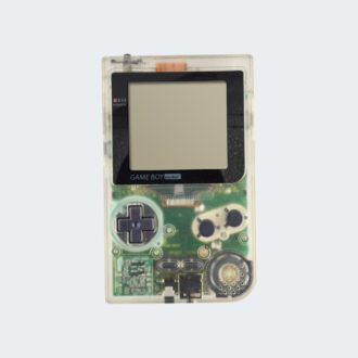 Game Boy Pocket console transparant wit