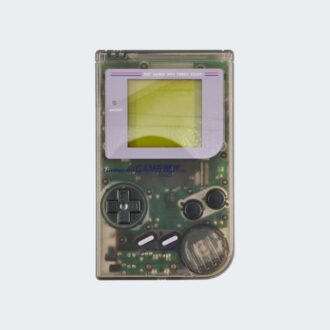 Nintendo Game Boy Classic console transparant zwart
