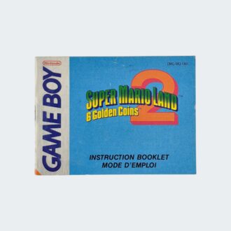 Super Mario Land 2: 6 Golden Coins Game Boy handleiding