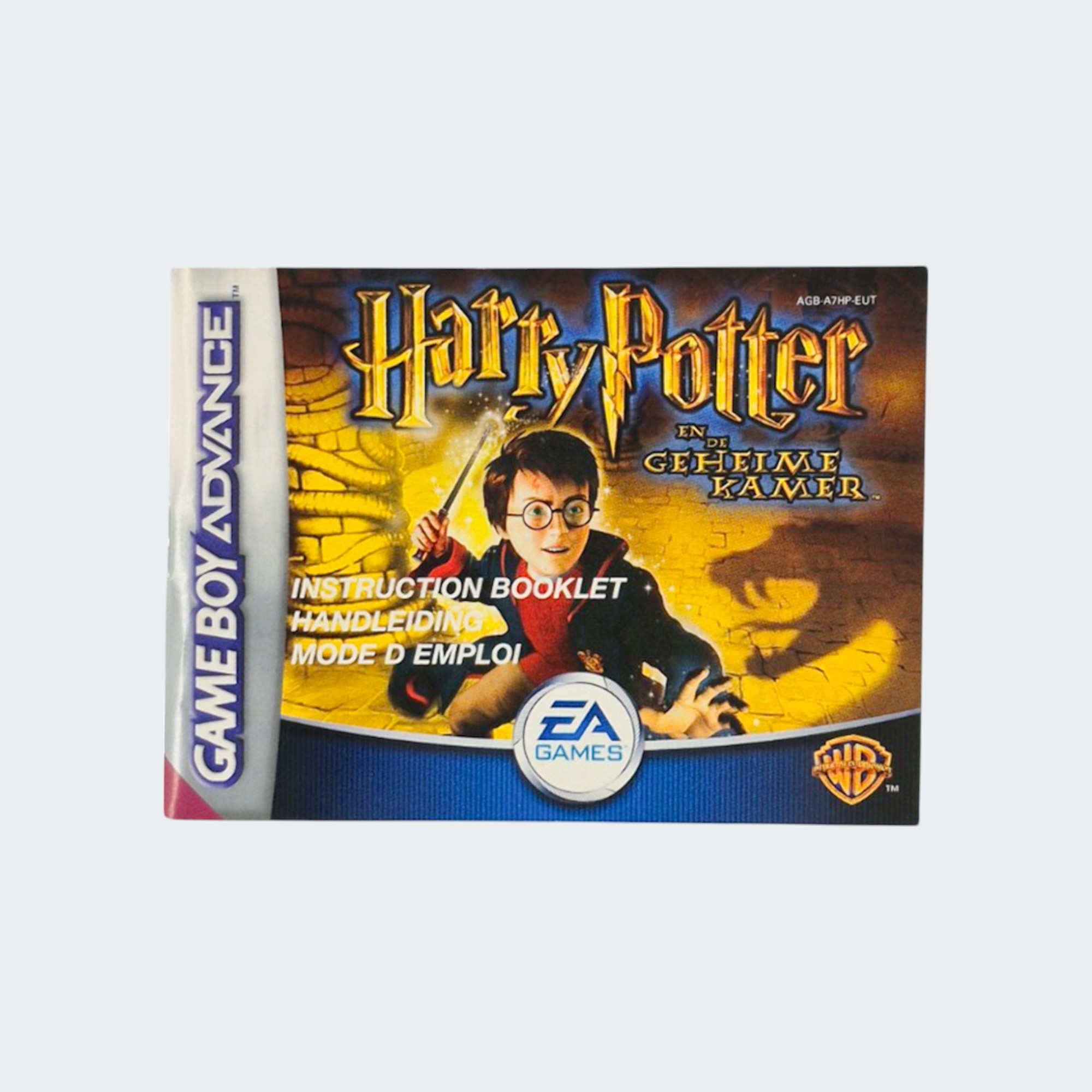 Harry Potter en de Geheime Kamer GBA handleiding