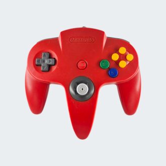 Nintendo 64 controller rood refurbished