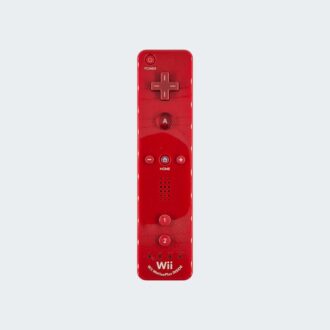 Nintendo Wii controller Motion Plus rood