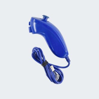 Nintendo Wii Nunchuk blauw third party