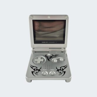 Game Boy Advance SP console zilver tribal