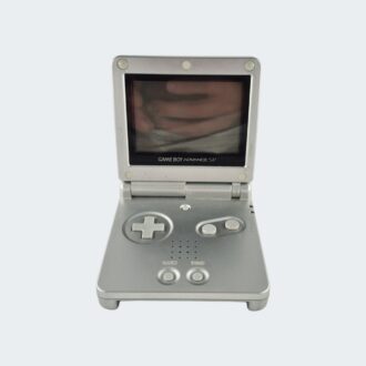 Game Boy Advance SP console zilver