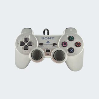 PlayStation 2 controller zilver lichte schade