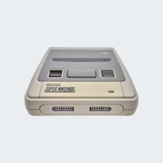 Super Nintendo SNES console grijs licht verkleurd