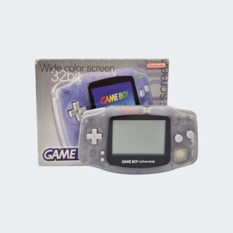 Game Boy Advance console violet compleet