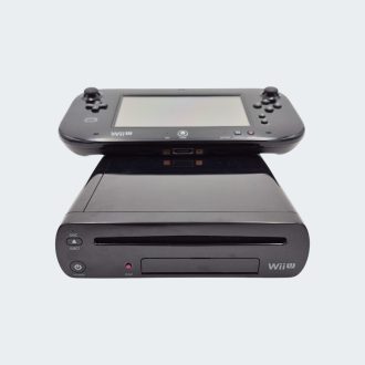Nintendo Wii U console zwart uitstekend