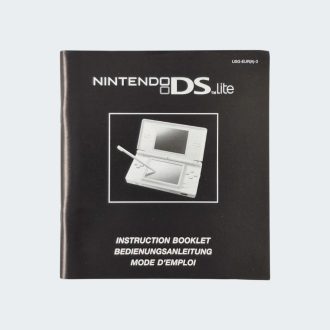 De Nintendo DS Lite handleiding Engels