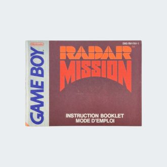 Radar Mission handleiding