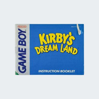 Kirby’s Dream Land Game Boy handleiding