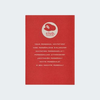 Club Nintendo Invitation Nintendo DS Lite