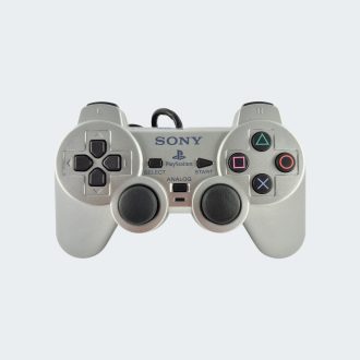 PlayStation 2 controller zilver uitstekend