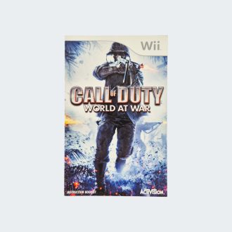 Call of Duty: World at War Wii handleiding
