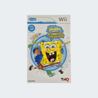SpongeBob SquarePants: De Onnozele Krabbelaar Wii handleiding