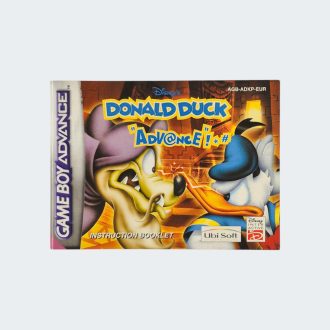 Donald Duck Advance! GBA handleiding
