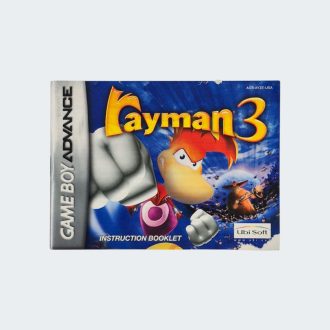 Rayman 3: Hoodlum Havoc GBA handleiding USA