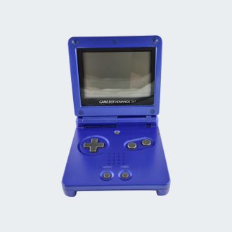 Game Boy Advance SP console cobalt blue goed