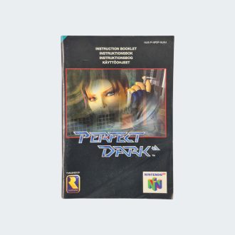 Perfect Dark N64 Handleiding