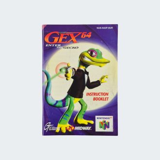 Gex 64: Enter the Gecko N64 Handleiding