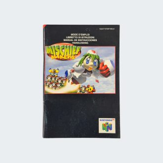Mischief Makers N64 Handleiding