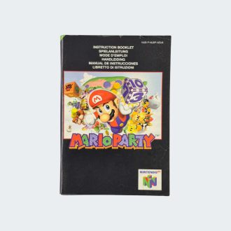 Mario Party N64 Handleiding