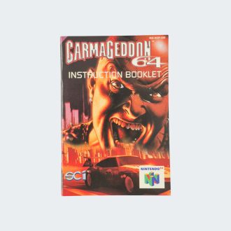 Carmageddon 64 N64 Handleiding