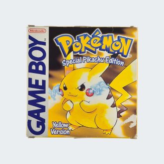 Pokémon Yellow Version Game Boy compleet