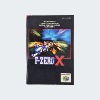 F-Zero X N64 handleiding