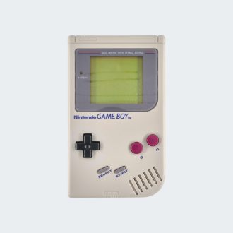 Nintendo Game Boy Classic console grijs licht verkleurd