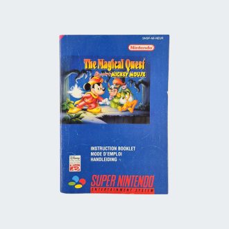 The Magical Quest starring Mickey Mouse SNES handleiding