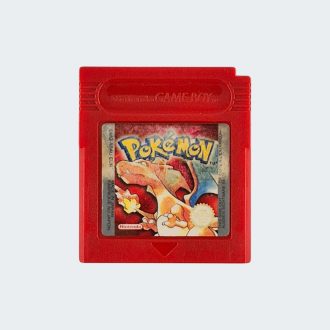 Pokémon Red Version Game Boy labelschade