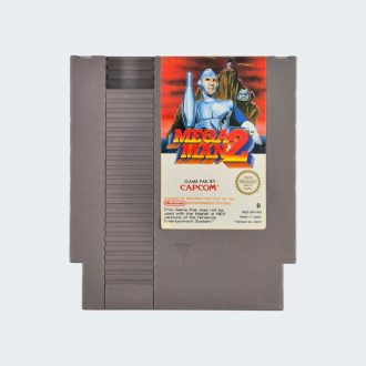 Mega Man 2 Nintendo NES los hoekje in label
