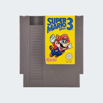 Super Mario Bros. 3 Nintendo NES los hoekje in label