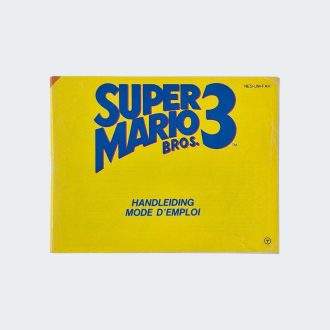 Super Mario Bros. 3 NES handleiding