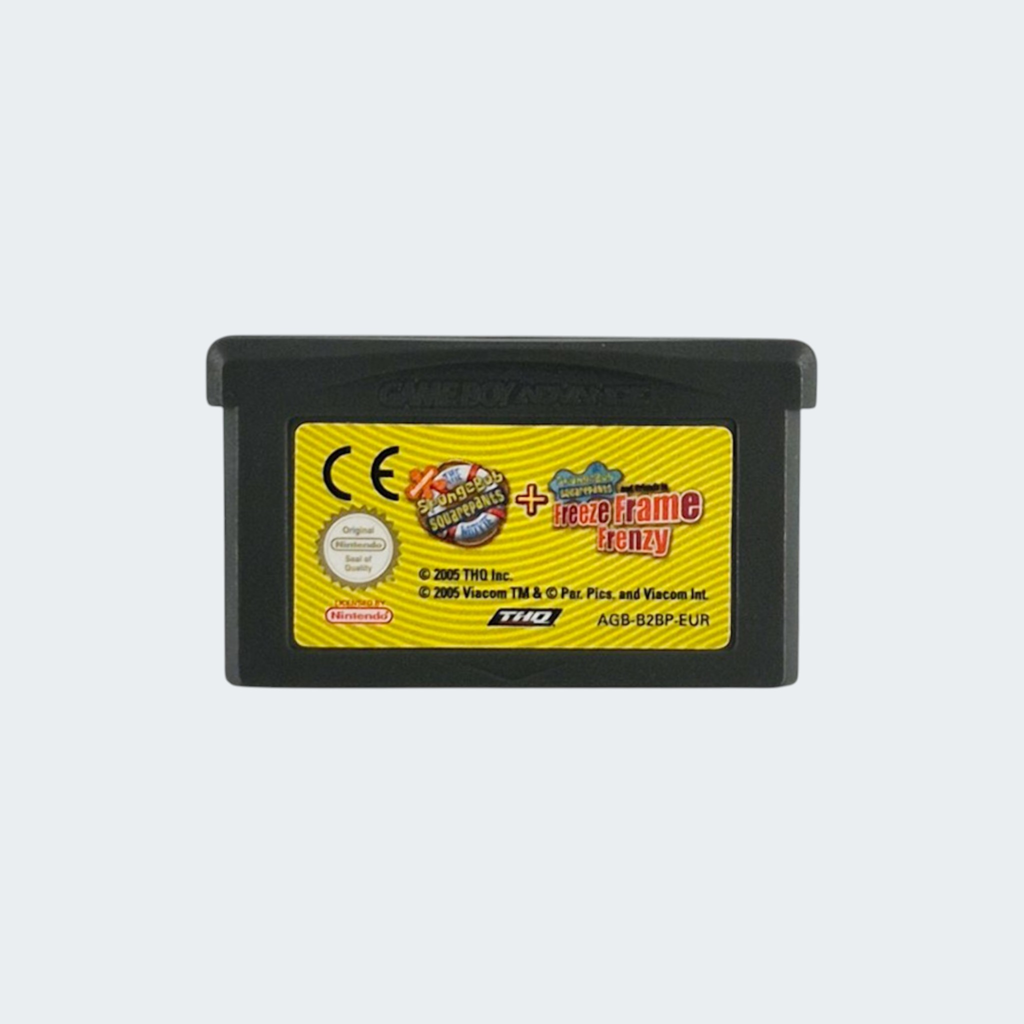 The SpongeBob SquarePants Movie + SpongeBob SquarePants and Friends in Freeze Frame Frenzy Game Boy Advance