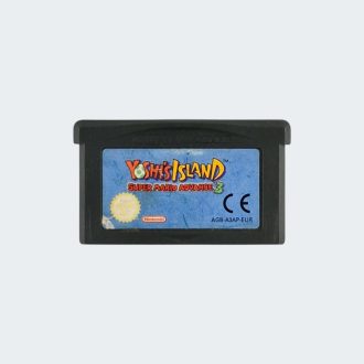 Yoshi’s Island: Super Mario Advance 3 Game Boy Advance lichte labelschade.