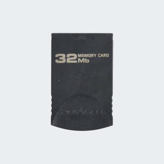 Nintendo GameCube Joytech memory card third party zwart 32MB