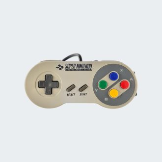 Super Nintendo controller licht verkleurd