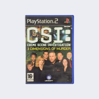 CSI: 3 Dimensions of Murder PlayStation 2