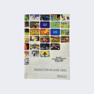 Promotiefolder Game Boy Advance en Nintendo GameCube najaar 2003