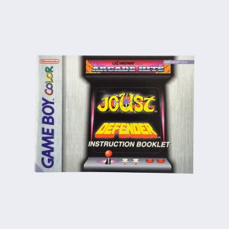 Midway Presents Arcade Hits: Joust and Defender Game Boy Color handleiding