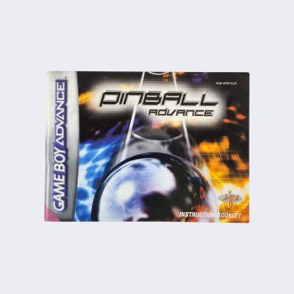 Pinball Advance GBA handleiding