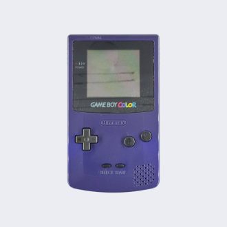 Nintendo Game Boy Color console paars uitstekend